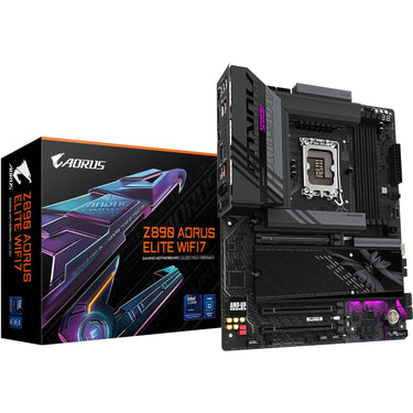 Gigabyte z890 aorus elite wifi7 socket 1851 moederbord (raid, 2.5gb-lan, wi-fi 7, bt, sound, atx)
