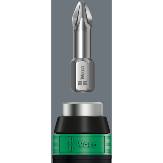 Wera 7441 kraftform instelbare momentschroevendraaier met rapidaptor snelwisselhouder, 1 4 duim, 1,2 - 3,0 nm - 1 stuk(s) - 05074701001