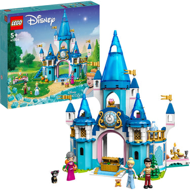 Lego disney princess - het kasteel van assepoester en de knappe prins constructiespeelgoed (43206)