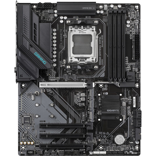 Gigabyte b850 gaming wifi6 socket am5 moederbord (zwart, raid, gb-lan, wi-fi 6, bt, sound, atx)