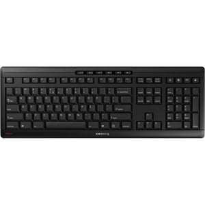 Cherry stream keyboard wireless (zwart, eu lay-out (qwerty), sx-schaartechnologie, 100%)