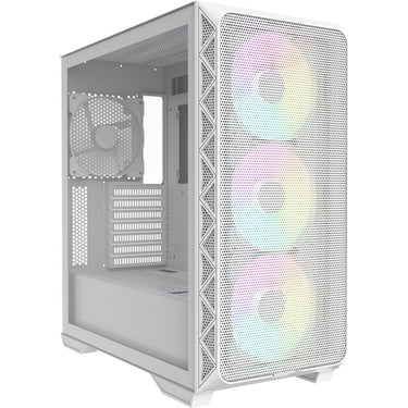 Montech air 903 max midi tower behuizing (wit | 2x usb-a | 1x usb-c | window)