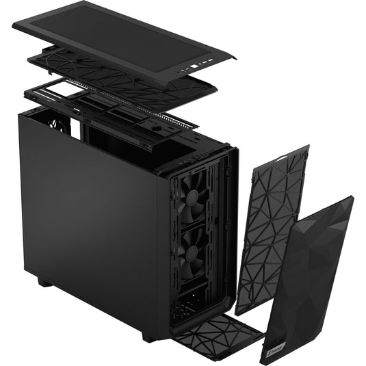 Fractal design meshify 2 midi tower behuizing (zwart | 2x usb-a | 1x usb-c)