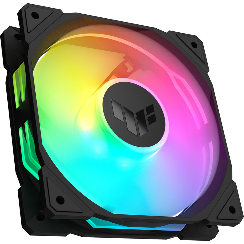 Afbeelding laden in galerijviewer, Asus tuf gaming tr120 argb case fans (zwart, 3 stuks, 120 x 120 x 25 mm)
