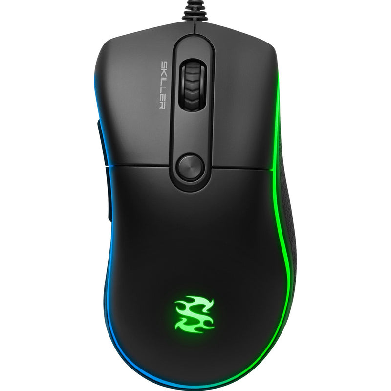 Load image into Gallery viewer, Sharkoon skiller sgm2 optische gaming muis (zwart, 400 - 6400 dpi, rgb leds)
