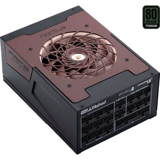 Seasonic prime tx-1600 noctua edition modulaire 1600 watt voeding (zwart, 2x 12vhpwr, 6x pcie)