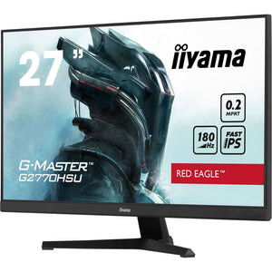 Iiyama g-master red eagle g2770hsu-b6 27 gaming monitor (zwart, hdmi, displayport, usb-a, usb-b, 180 hz)