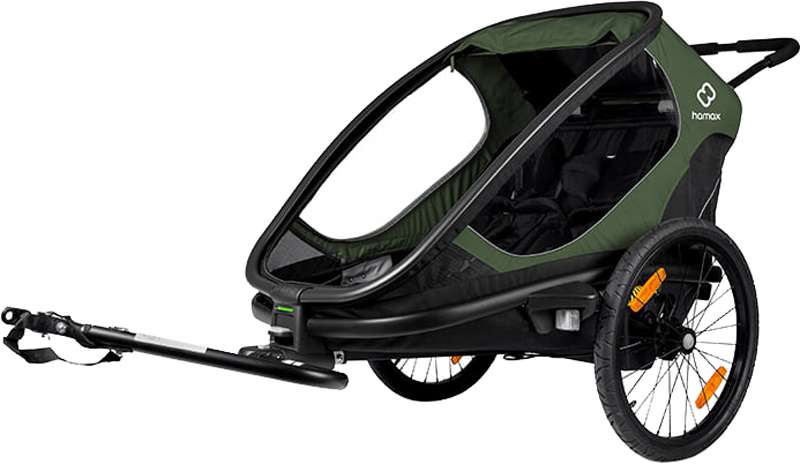 Load image into Gallery viewer, Hamax outback - two-seater child trailer
