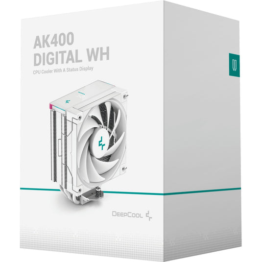 Deepcool ak400 digital rgb cpu-koeler (wit)