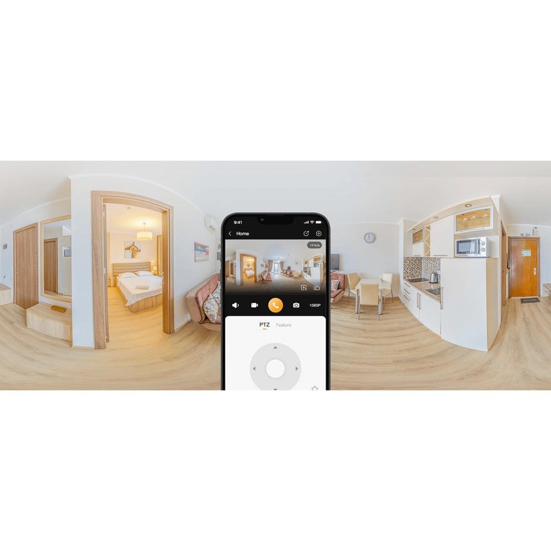 Load image into Gallery viewer, Imou rex vt pro beveiligingscamera (zwart, 5 mp | 2880 x 1620 pixels)

