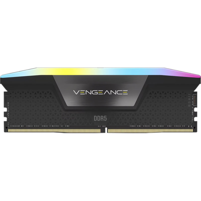 Afbeelding laden in galerijviewer, Corsair vengeance rgb 32 gb ddr5-6000 (2x 16 gb) werkgeheugen (zwart, cmh32gx5m2d6000z38, xmp, expo)

