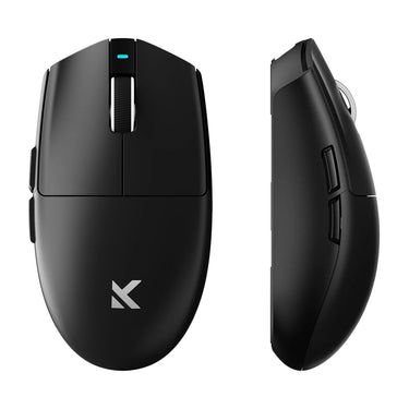 Mchose g3 v2 wireless gaming mouse (zwart, tot 12.000 dpi, 2.4 ghz usb-c bluetooth)