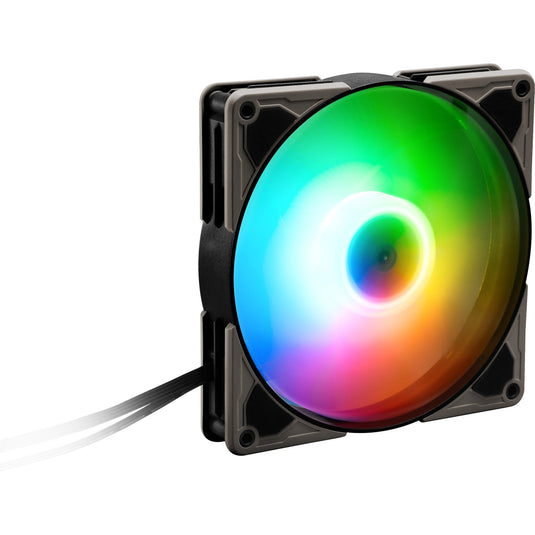 Sharkoon silentstorm 140 pwm rgb case fan (140 x 140 x 25 mm)