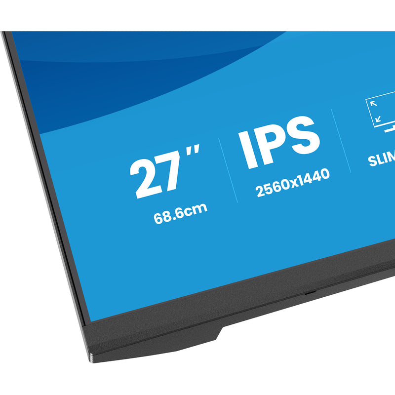 Load image into Gallery viewer, Iiyama prolite xb2793qsu-b1 27 monitor (zwart (mat), hdmi, displayport, usb, audio)
