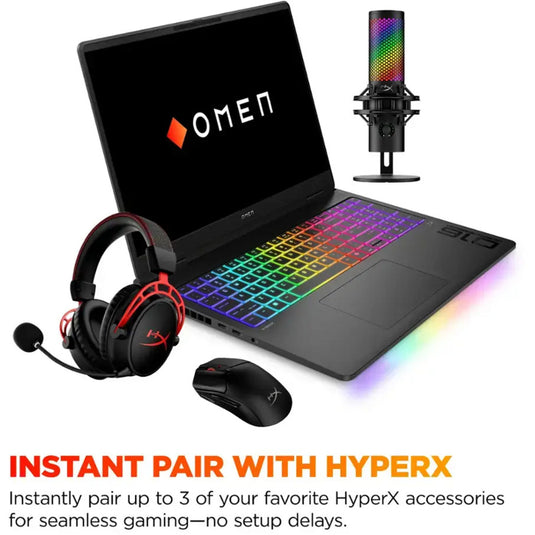 Hp omen max 16-ah0370nd 16 gaming laptop (zwart | core ultra 7 255hx | rtx 5070 ti | 32 gb | 2 tb ssd)
