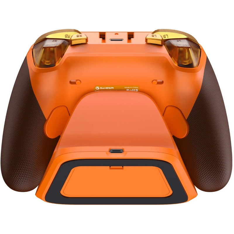 Chargez l'image dans la visionneuse de la galerie, Gamesir g7 pro he tri-mode wireless controller - amber flame (oranje, usb 2,4 ghz bluetooth, xbox series x|s, xbox one, pc, android)
