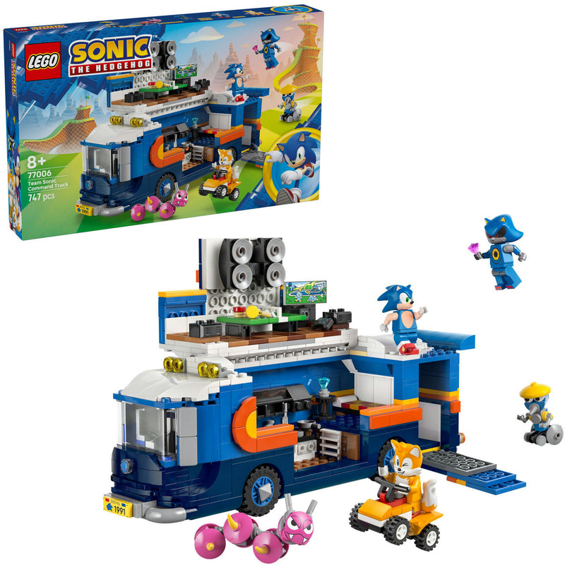 Load image into Gallery viewer, Lego sonic the hedgehog - team sonic commandotruck constructiespeelgoed (77006)
