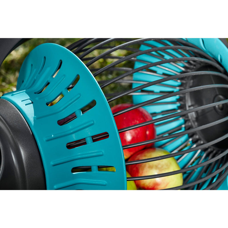 Load image into Gallery viewer, Gardena combisystem fruitverzamelaar fruitplukker (zwart turquoise, 3108-20)
