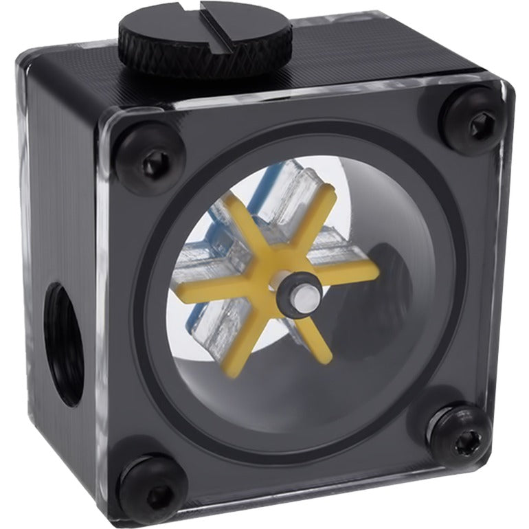 Load image into Gallery viewer, Alphacool eisflügel doorstroomindicator g1 4 square doorstroommeter (zwart)
