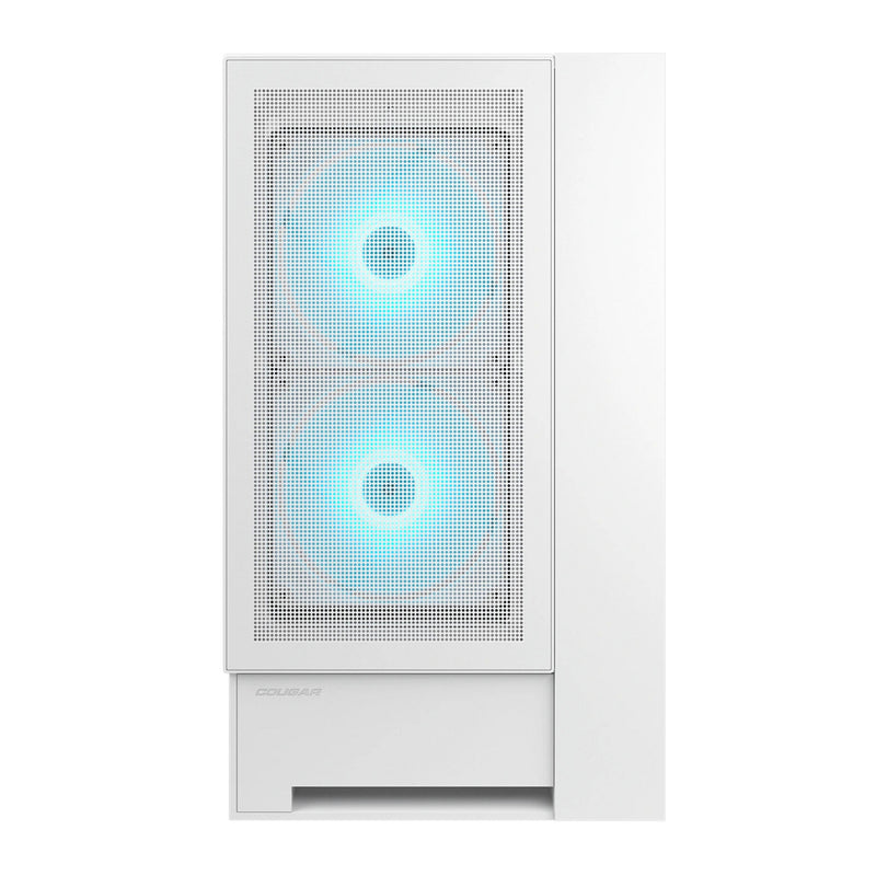 Load image into Gallery viewer, Cougar omnyx midi tower behuizing (wit | 4x usb-a | 2x usb-c | tempered glass)
