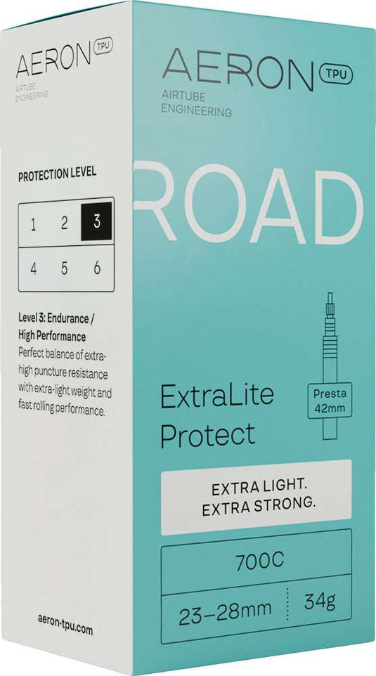Aeron road extralite protect 23-28 mm tpu tube