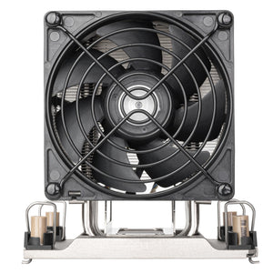 Silverstone sst-xe04-4677vb cpu-koeler (zwart, 4-pins pwm fan-connector)