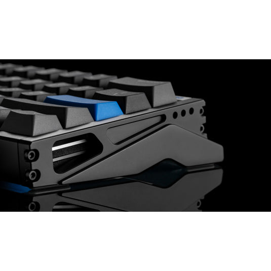 Iqunix ez60 magnetic switch gaming he keyboard (zwart, us lay-out (qwerty), gateron star trail, 60%, rgb, double shot pbt keycaps)