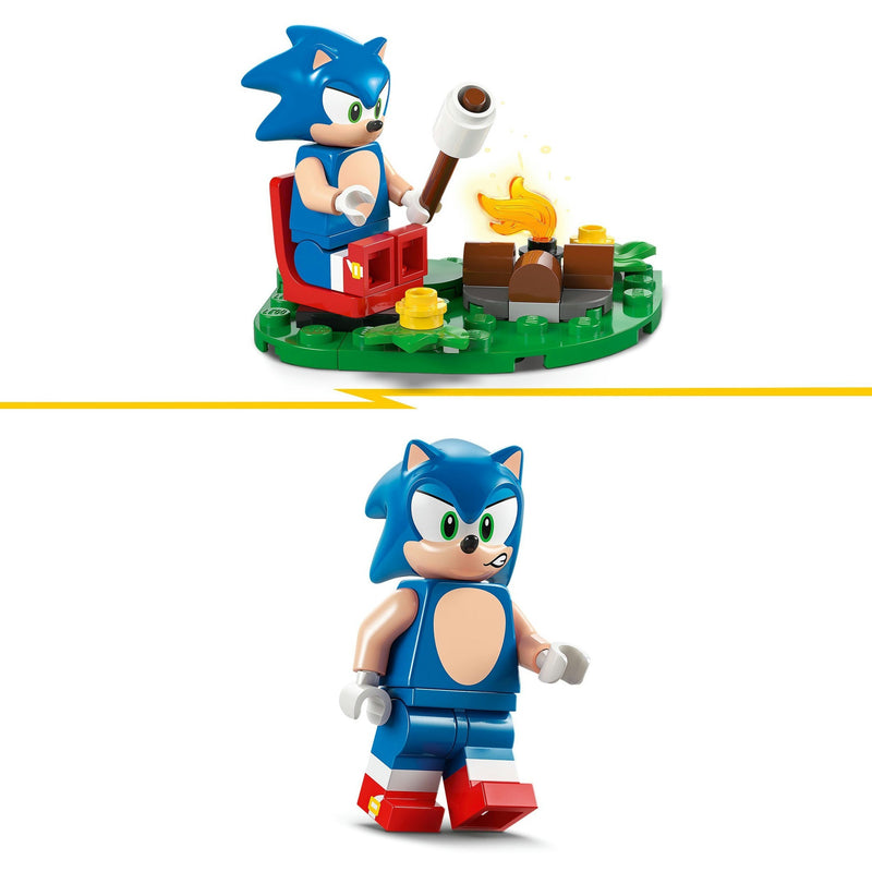 ギャラリービューアに画像をロードする, Lego sonic the hedgehog 77001 sonics krachtmeting bij het kampvuur
