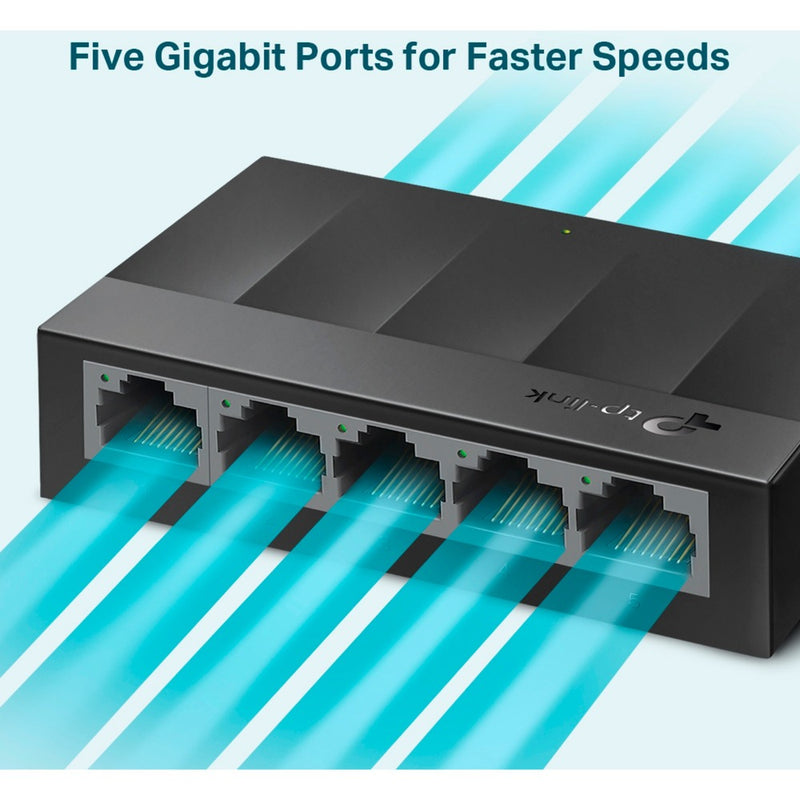 Load image into Gallery viewer, Tp-link ls1005g switch (zwart, unmanaged)
