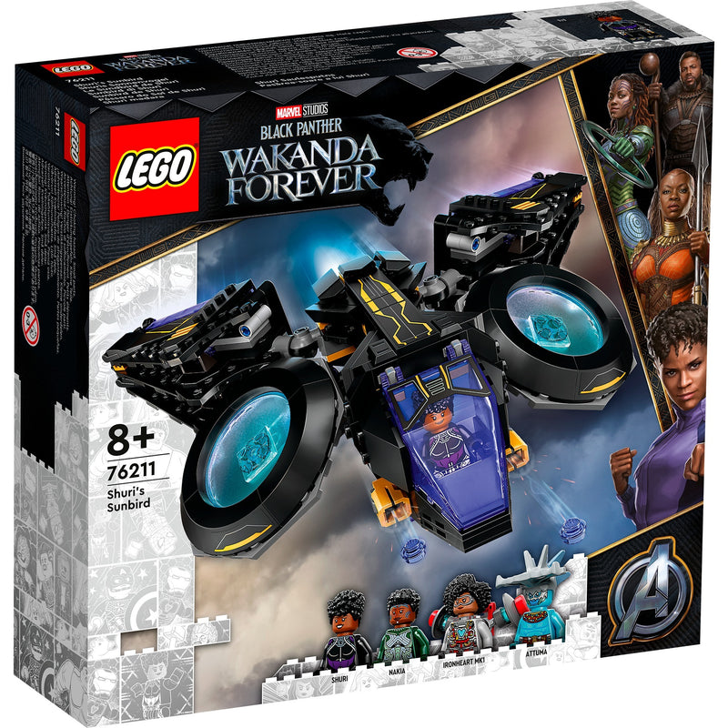 Load image into Gallery viewer, Lego marvel - shuri's sunbird constructiespeelgoed (76211)
