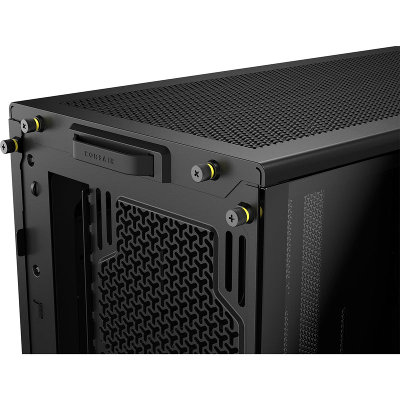 Load image into Gallery viewer, Corsair frame 4000d midi tower behuizing (zwart | 2x usb-a | 1x usb-c | tempered glass)
