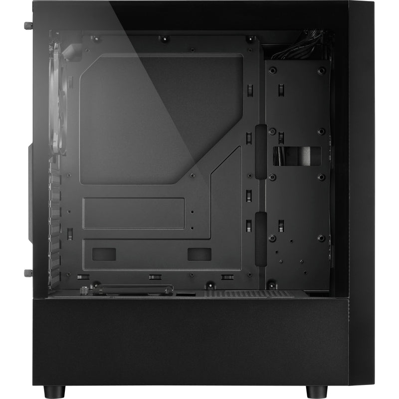 Load image into Gallery viewer, Sharkoon rgb slider midi tower behuizing (zwart | 3x usb-a | rgb | tempered glass)
