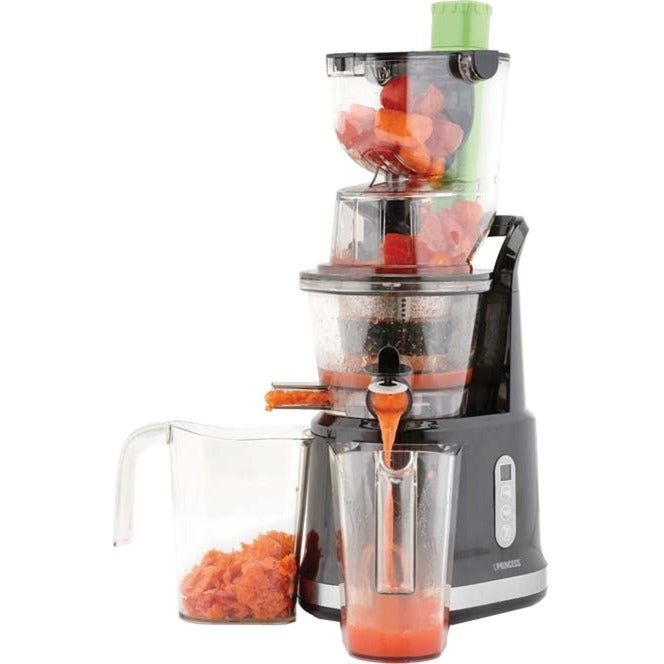 Load image into Gallery viewer, Princess 202045 slowjuicer easy fill sapcentrifuge (zwart)
