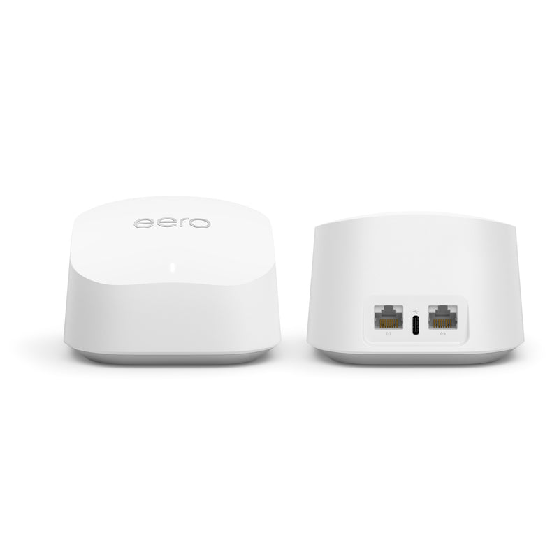 Load image into Gallery viewer, Eero 6+ mesh wifi system, 3 stuks mesh router (wit)
