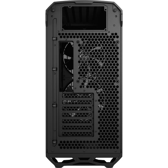 Fractal design torrent black solid midi tower behuizing (zwart | 2x usb-a | 1x usb-c)