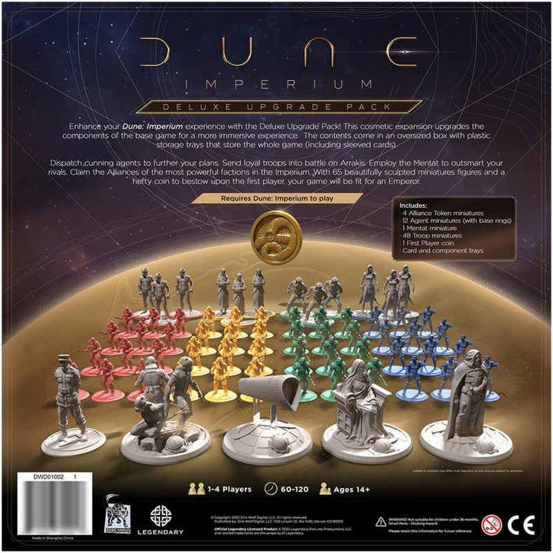 Load image into Gallery viewer, Asmodee Dune: Imperium Deluxe Upgrade Pack
