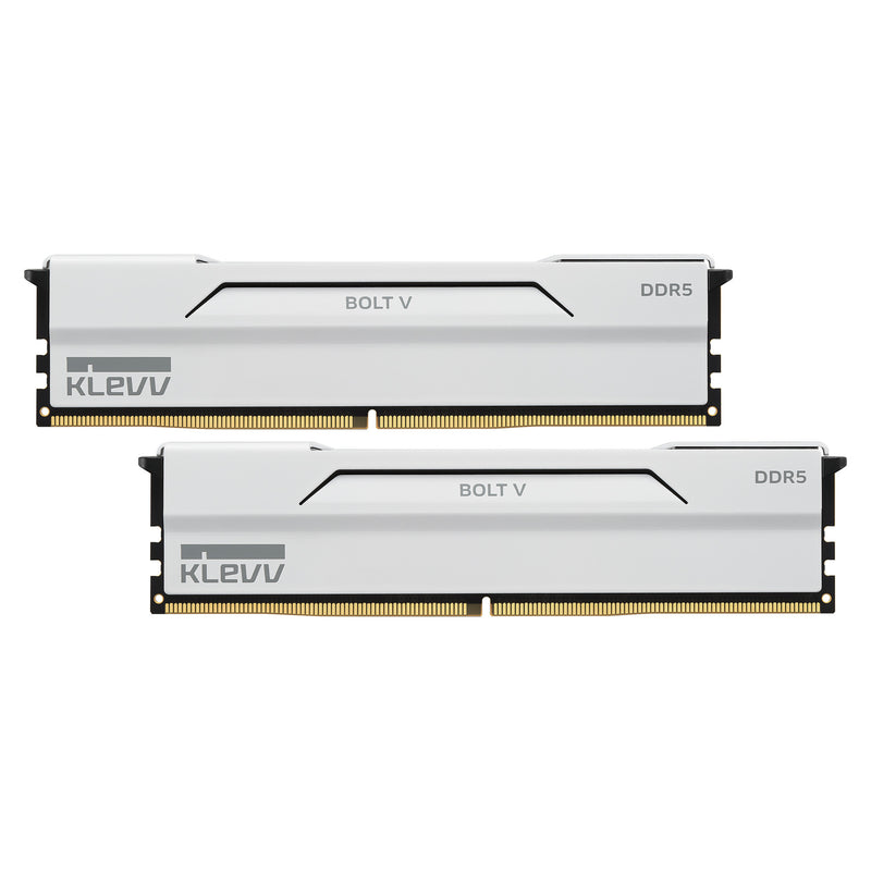 Load image into Gallery viewer, Klevv bolt v 32 gb ddr5-6000 (2x 16 gb) werkgeheugen (wit, kd5agua80-60a300i, xmp 3.0, expo)
