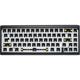 Ducky projectd tinker 65 met qmk via rgb mechanisch toetsenbord (zwart, us lay-out (qwerty), 65%, barebone. rgb leds, hot-swappable, gasket mount)