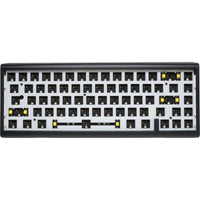 Ducky projectd tinker 65 met qmk via rgb mechanisch toetsenbord (zwart, us lay-out (qwerty), 65%, barebone. rgb leds, hot-swappable, gasket mount)