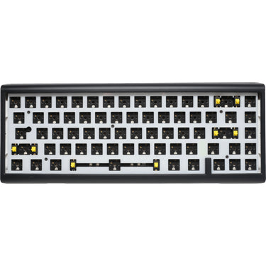 Ducky projectd tinker 65 met qmk via rgb mechanisch toetsenbord (zwart, us lay-out (qwerty), 65%, barebone. rgb leds, hot-swappable, gasket mount)