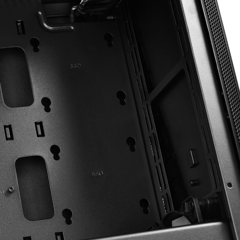 Load image into Gallery viewer, Silverstone sst-fav1mb-pro midi tower behuizing (zwart | 4x usb-a | rgb | window)

