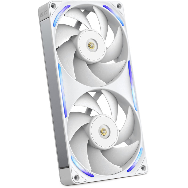 Load image into Gallery viewer, Nzxt f240x rgb case fans (wit, 2 stuks, 240 x 120 x 30 mm, pwm)
