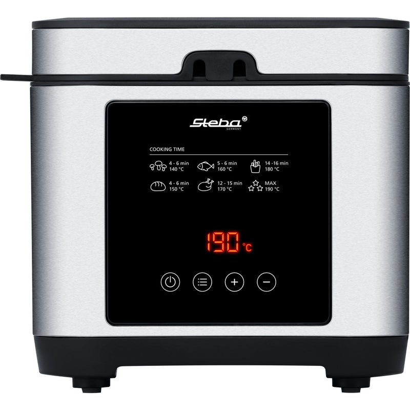 Load image into Gallery viewer, Steba df 150 frituurpan (roestvrij staal zwart, 2,5 liter)
