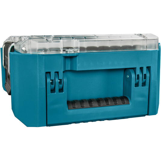 Makita maktrak organizer medium p-91045 gereedschapsbox (blauw zwart)