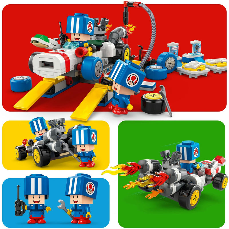 Chargez l'image dans la visionneuse de la galerie, Lego super mario - mario kart - toads garage constructiespeelgoed (72035)
