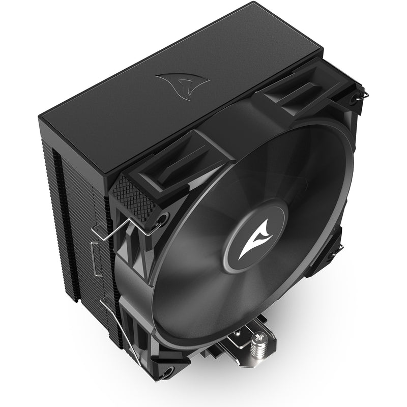Load image into Gallery viewer, Sharkoon a40 cpu-koeler (zwart, 4-pins pwm fan-connector)
