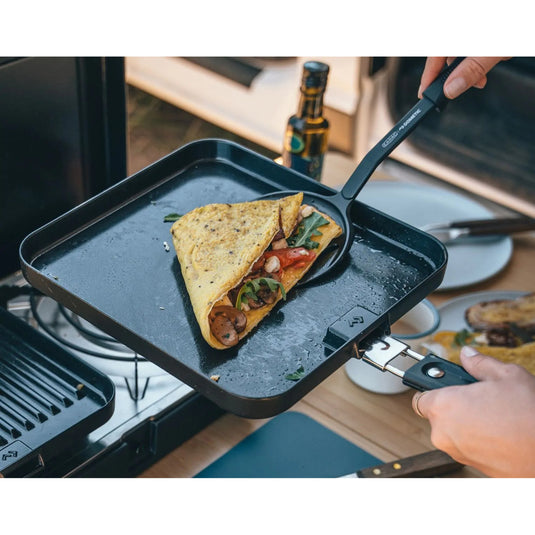 Cadac 2 cook bakplaat kookplaat (zwart)