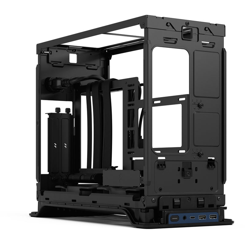 Afbeelding laden in galerijviewer, Fractal design era 2 midnight blue mini tower behuizing (donkerblauw | 2x usb-a | 1x usb-c)
