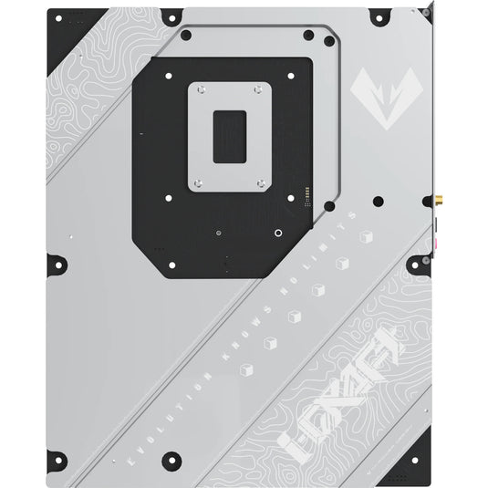 Maxsun ms-icraft z890 arctic socket 1851 moederbord (wit, raid, 2.5 gb-lan, wlan, bt, sound, atx)