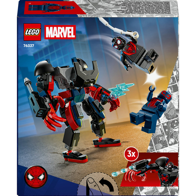 Load image into Gallery viewer, Lego marvel 76337 miles morales mecha vs. spider-man

